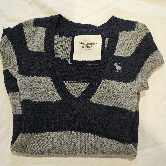 Abercrombie & Fitch Striped Knit Dress - Picture 3 of 5